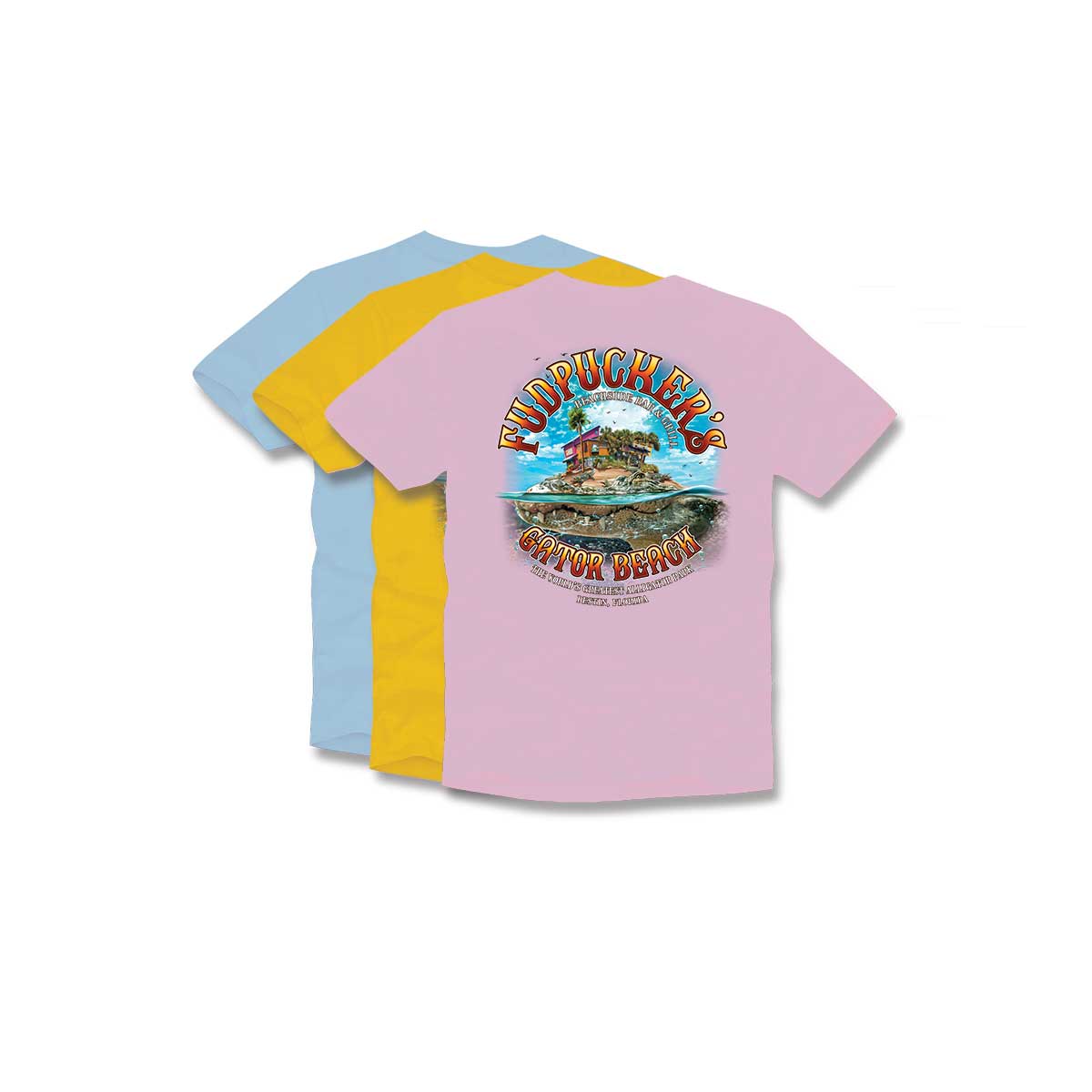 Kids Short Sleeve Gator Island - Image 4