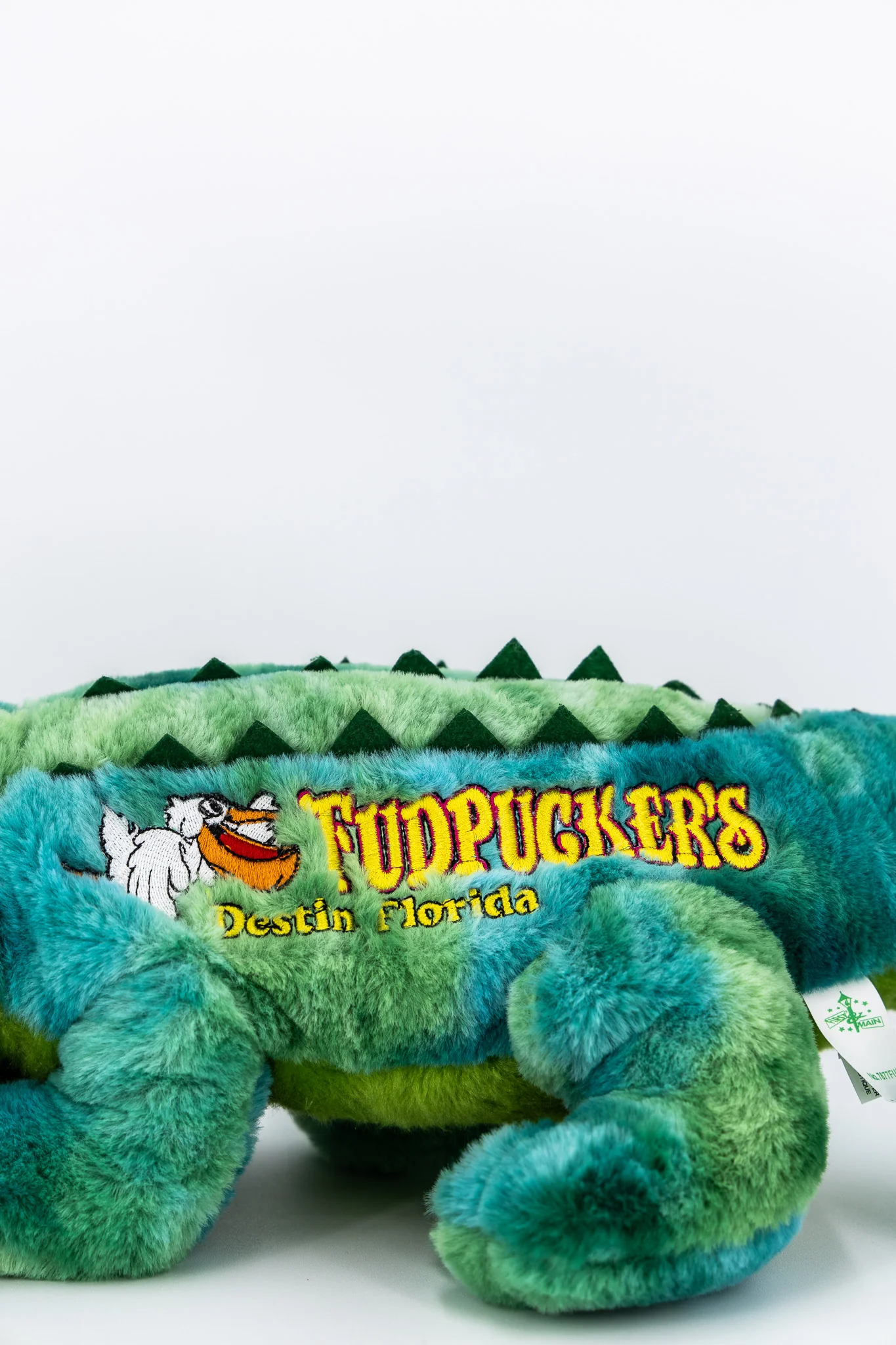 Green Embroidered Alligator - Image 3