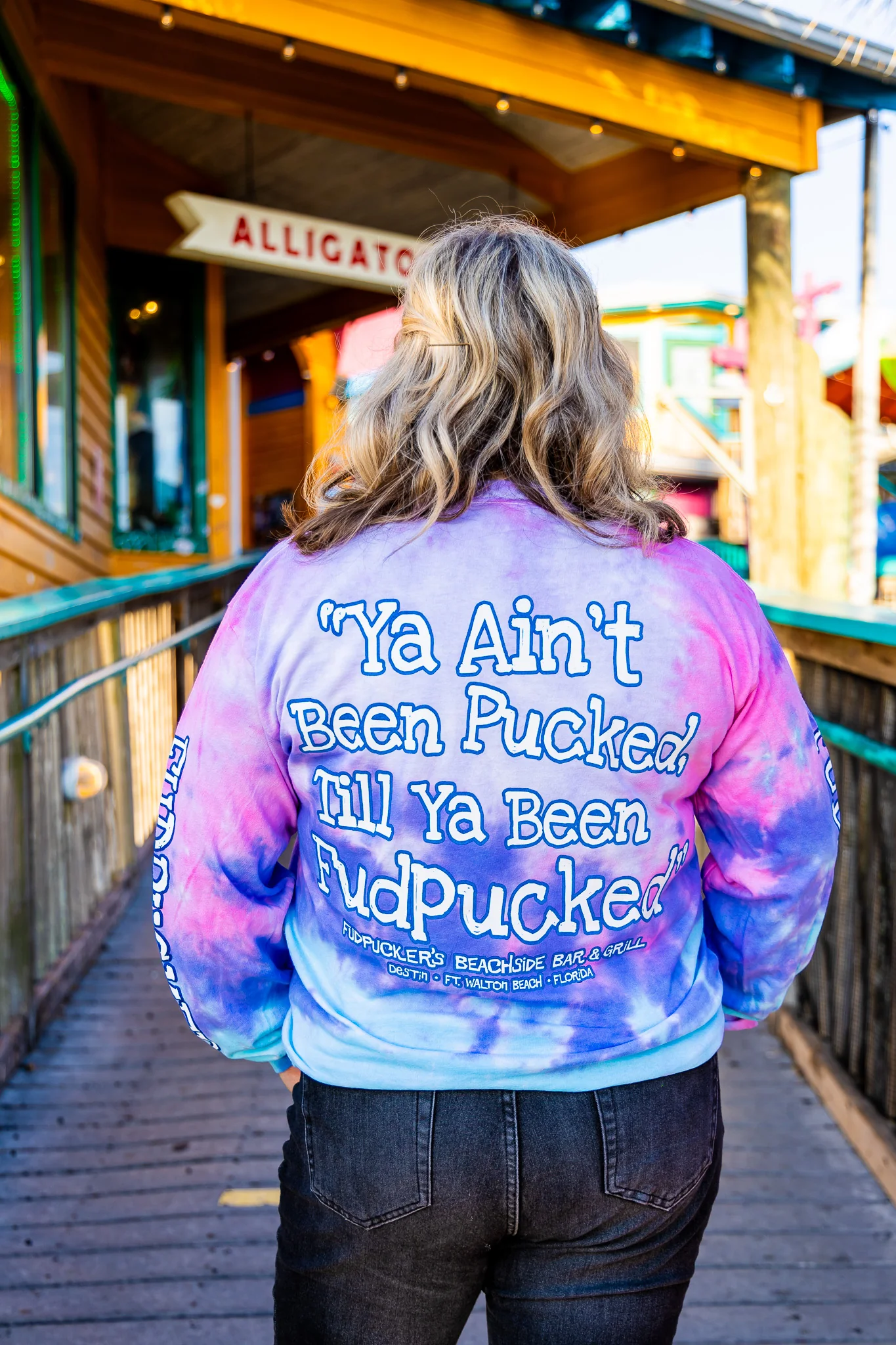 Ya Aint Been Pucked Tie Dye (Long Sleeve) - Image 11